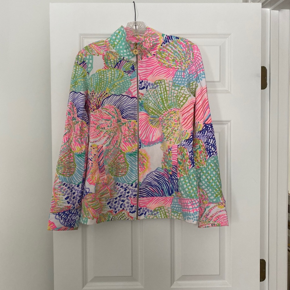 Lilly Pulitzer Full Zip sweatshirt